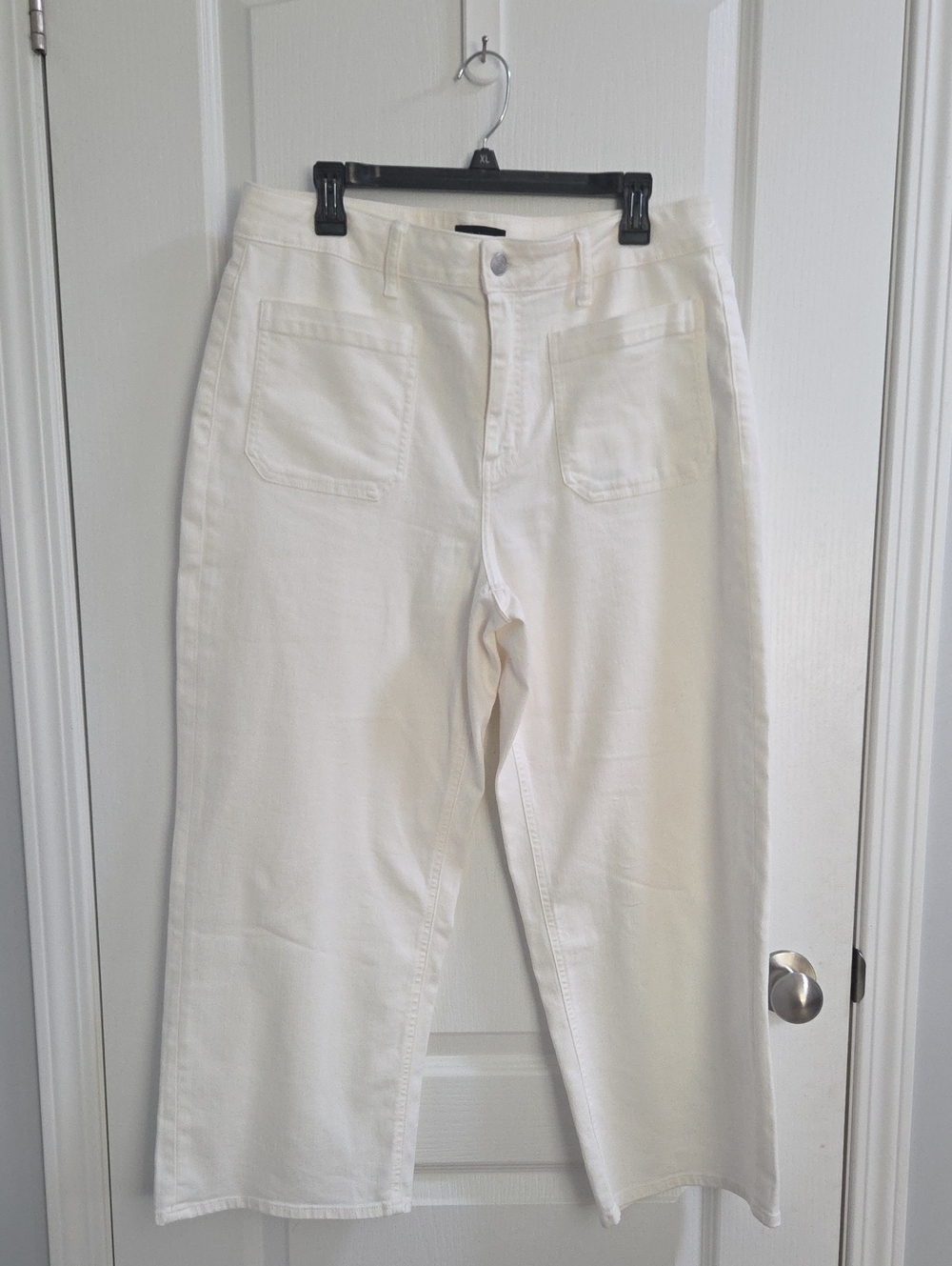Quince Cream Straight Leg Jeans
